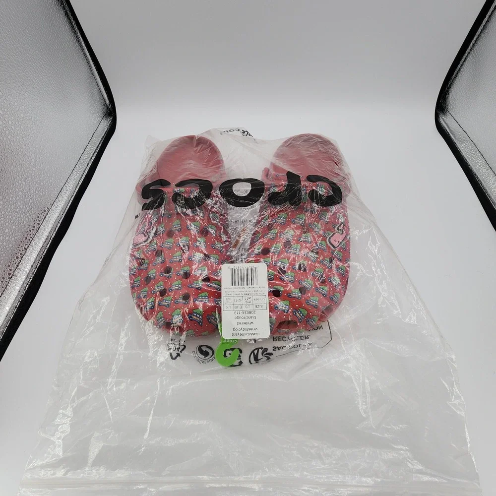 Crocs Classic Clogs Slip On Holiday Vineyard Vines Mens 9 Womens 11 NEW‎ w/ Tag